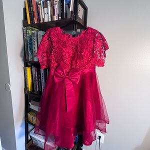 Red dress